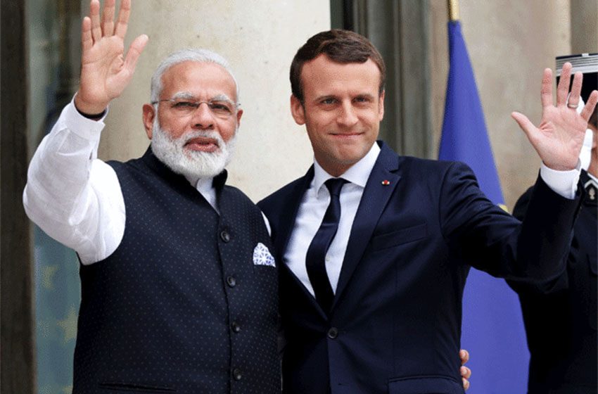  Modi and Macron Review Strategic Partnership, Focus on AI and Innovation